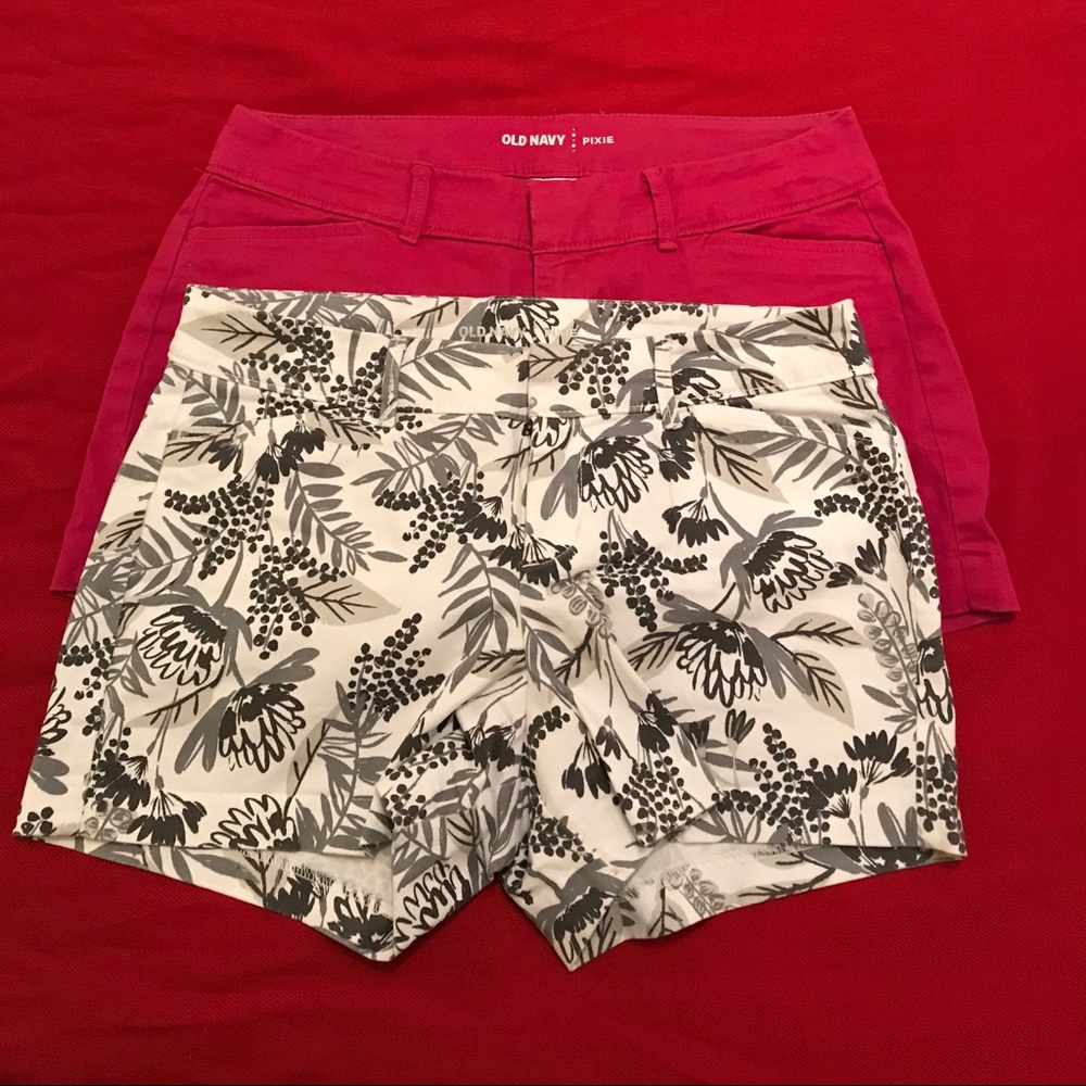Old Navy Pixie shorts 2 pair!